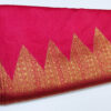 Raising border silk saree