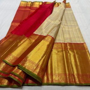 Big Border Kanchipuram Silk Saree