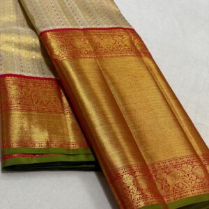 Big Border Kanchipuram Silk Saree