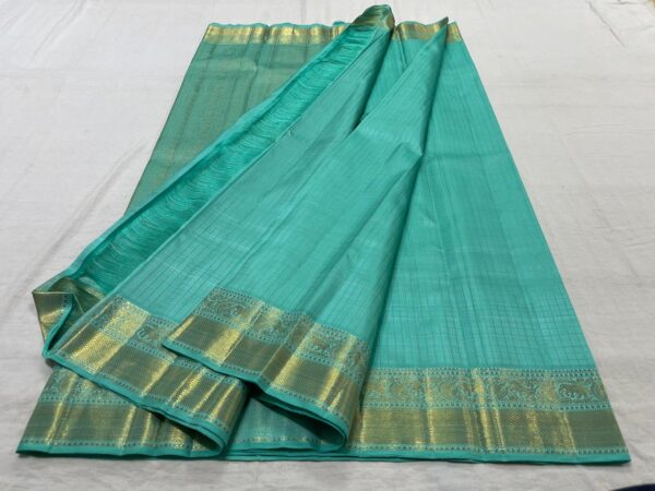 Pastel Color kanjivaram silk saree