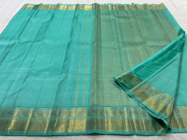 Pastel Color kanjivaram silk saree