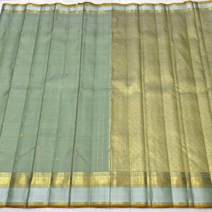 Kanjivaram Silk Saree in Self Pastel Color