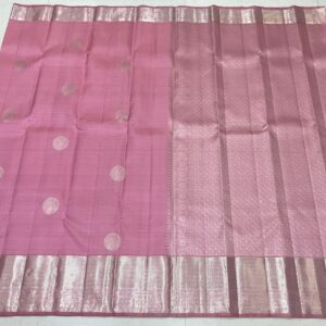 Kanjivaram Silk Saree : A Baby Pink Saree