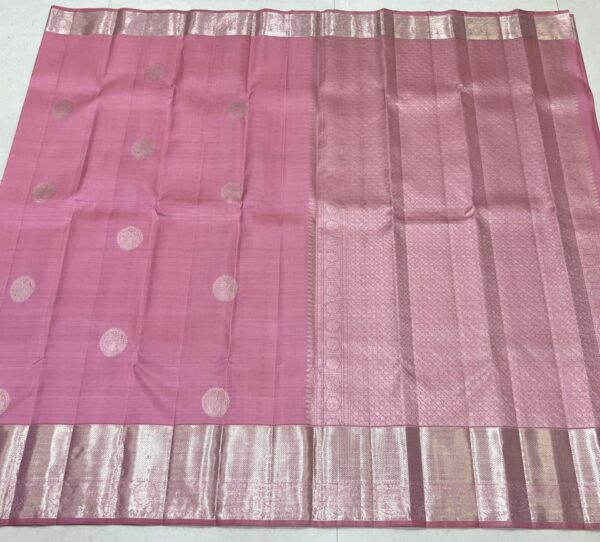 Kanjivaram Silk Saree : A Baby Pink Saree