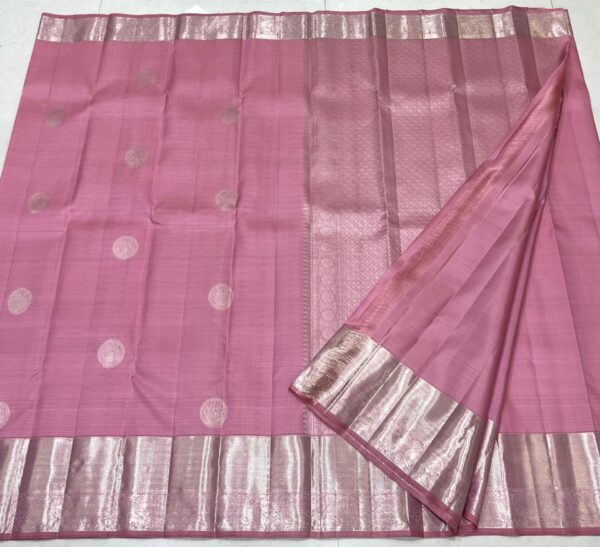 Kanjivaram Silk Saree : A Baby Pink Saree