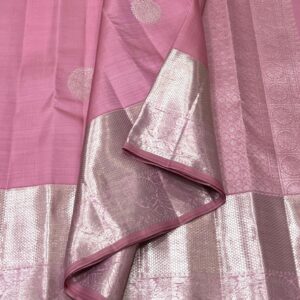 Kanjivaram Silk Saree : A Baby Pink Saree