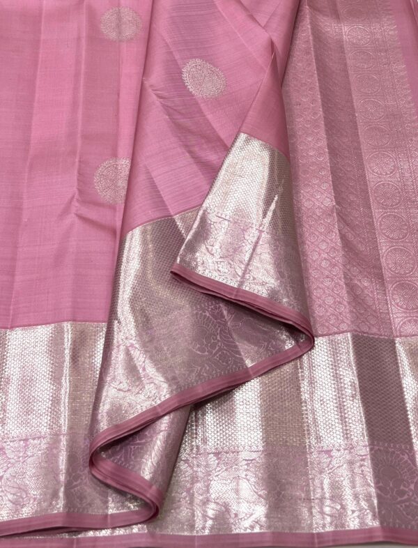 Kanjivaram Silk Saree : A Baby Pink Saree