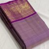 Kanjivaram Silk Saree in Lavender and Purple