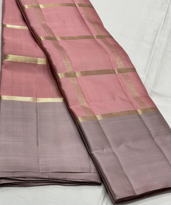 Pastel Color Kanjivaram Silk Saree Online Shopping