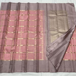 Pastel Color Kanjivaram Silk Saree Online Shopping