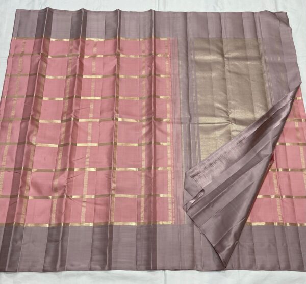 Pastel Color Kanjivaram Silk Saree Online Shopping