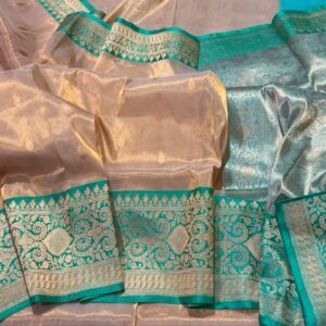 Banarasi katan Tissue Silk Saree