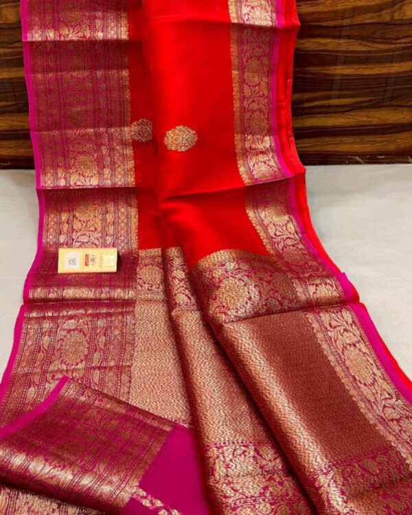 Best Banarasi Organza Silk Saree To Buy Online