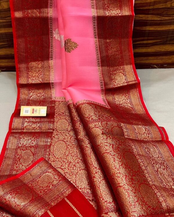 Awesome Banarasi Organza Silk Saree To Buy Online