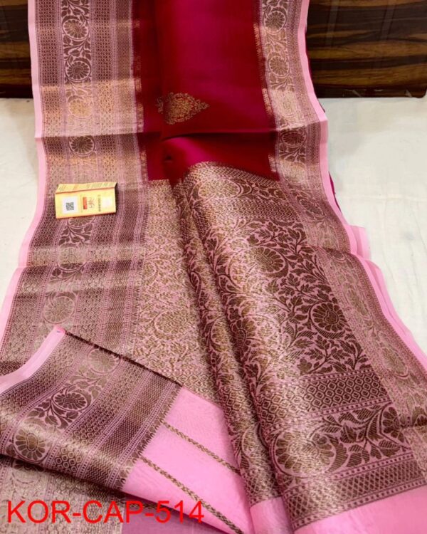 Exclusive Banarasi Organza Silk Saree Collection