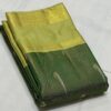 Beautiful Green Kanjivaram Silk Saree In Equal Border