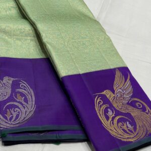 Designer Kanjivaram Silk Saree For Party wear To Buy Online