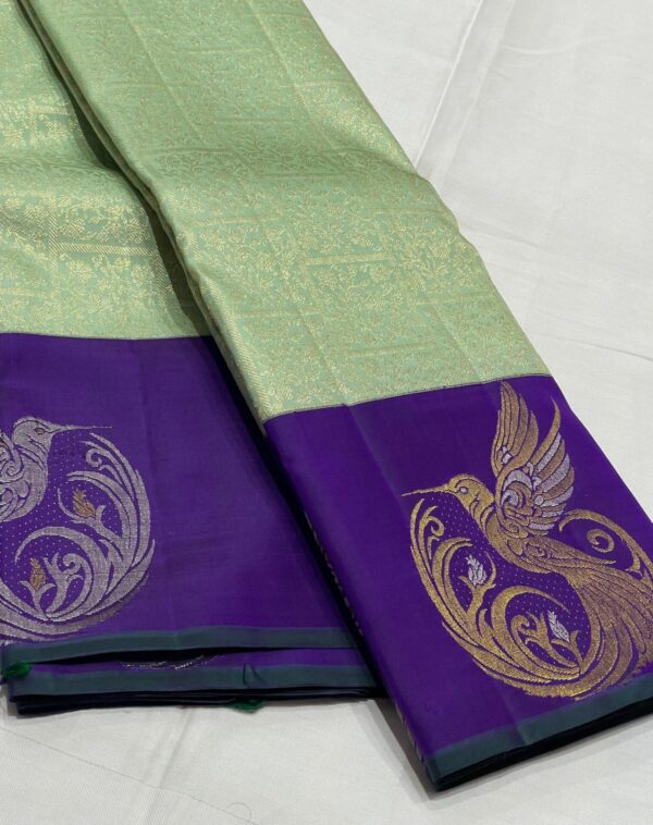 Designer Kanjivaram Silk Saree For Party wear To Buy Online