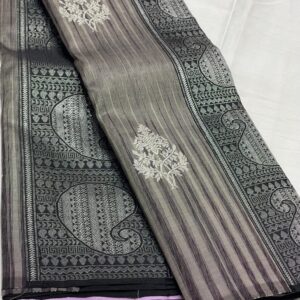 Borderless Kanjivaram Silk Saree To Buy Online