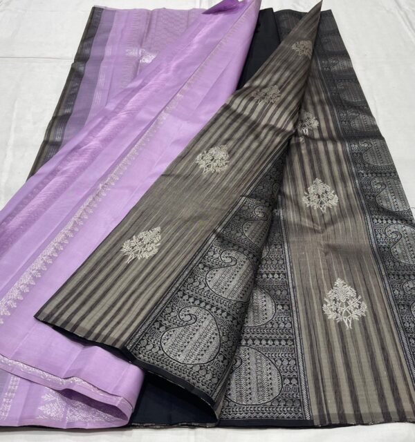 Borderless Kanjivaram Silk Saree To Buy Online