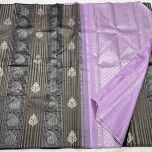 Borderless Kanjivaram Silk Saree To Buy Online