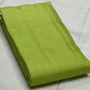 Kanjivaram Silk Saree in Parrot Green and Lavender