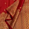 Kanjivaram Silk Saree in Chilli Red