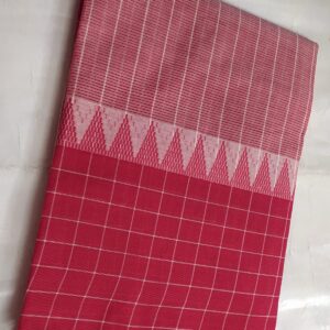 Mangalagiri Cotton Sarees In Baby Pink