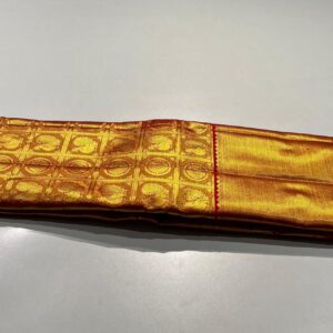 Kanchipuram Silk Saree In Chilli Red With Gold Jari