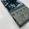 Dola Silk Saree Viscose Jacquard Border In Pastel Green