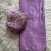 Designer Pure Soft chinon silk saree In Lavender