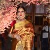 Maroon Gold Kanchipuram Silk Saree