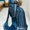 Rama Green Gaji Silk saree