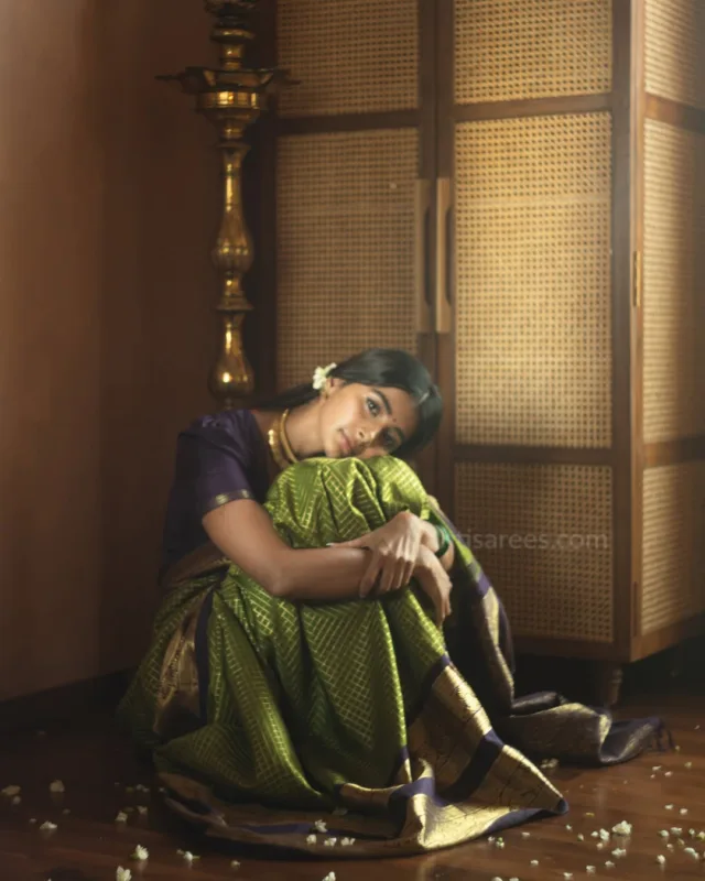 Pooja Hegde in Kanchipuram Saree