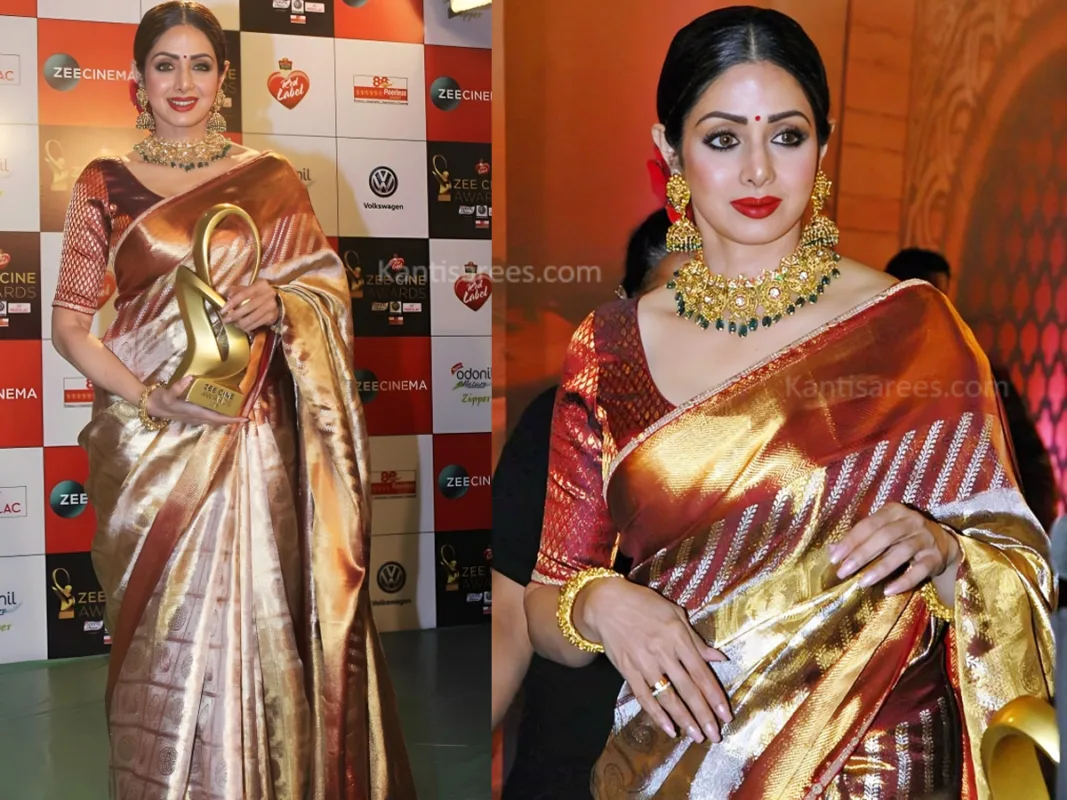 Sridevi in Kanjivaram saree