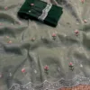 Pastel Crunchy Chiffon Party Wear Saree