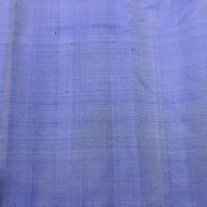 Dark Lavender Kanchipuram Silk Saree In Borderless