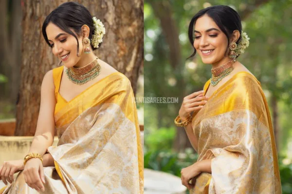 Ritu Varma in Kanjivaram Saree: