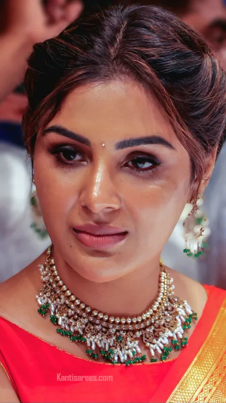 Samyuktha in Kanjivaram Silk Saree 