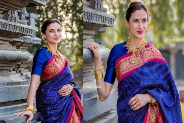 Shilpa Reddy in Kanjivaram Silk Saree
