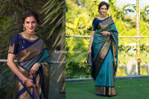 Shilpa Reddy in Kanchipuram Silk Saree