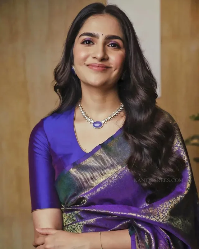 Rukmini Vasanth in Kanjivaram Silk Saree 