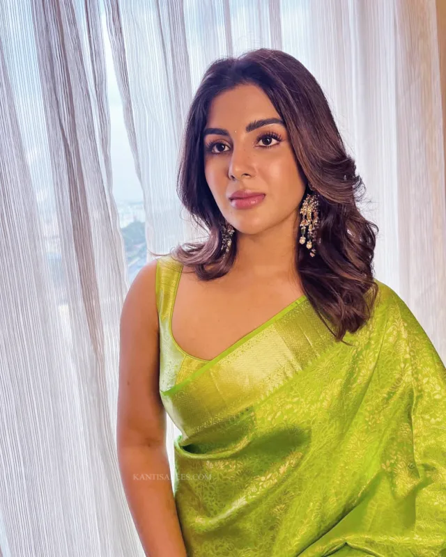 Samyuktha in Kanchipuram Silk Saree 