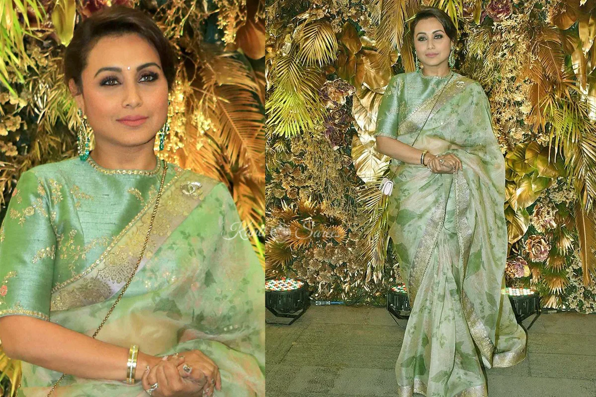 Celebrity High Neck Blouse Designs 