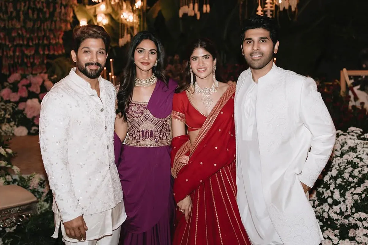 Top 10 Outfit Inspirations from Allu Arjun & Allu Sneha Reddy’s Elegant Ethnic Style 5 Allu Arjun & Allu Sneha Reddy