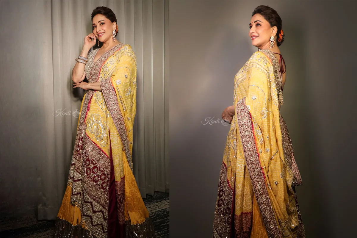 Madhuri Dixit Nene outfits