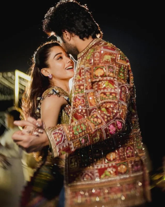 Rashmika Mandanna Mehendi outfit