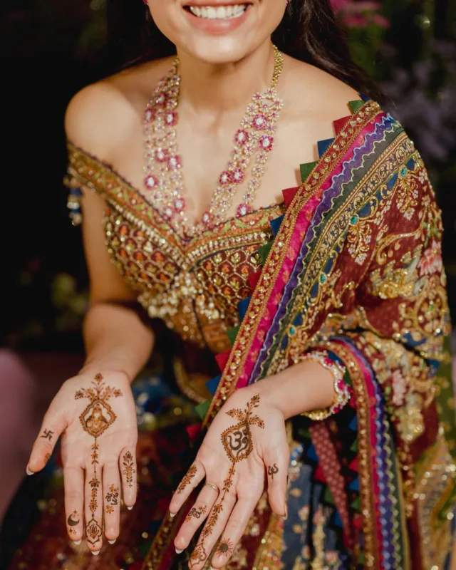 Rashmika Mandanna Mehendi outfit