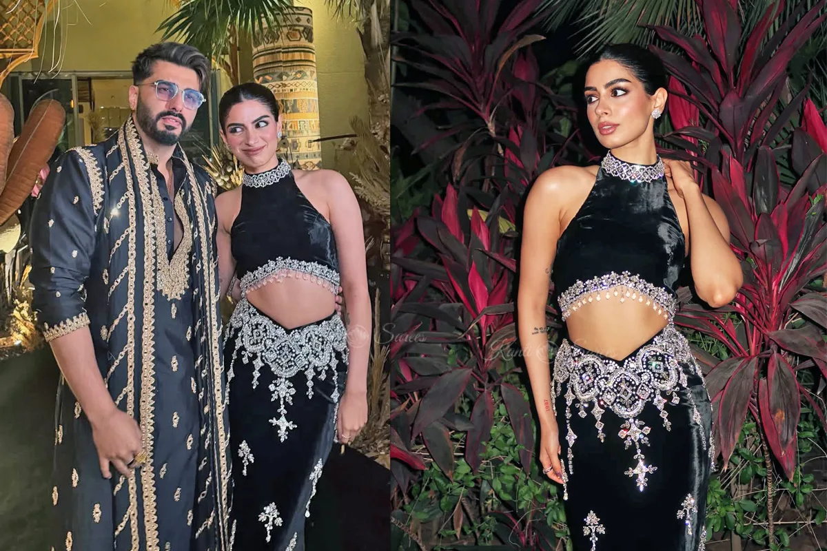 Khushi Kapoor 7 Stunning Outfits That Showcase Her Modern Ethnic Glam Style 5 Khushi Kapoor