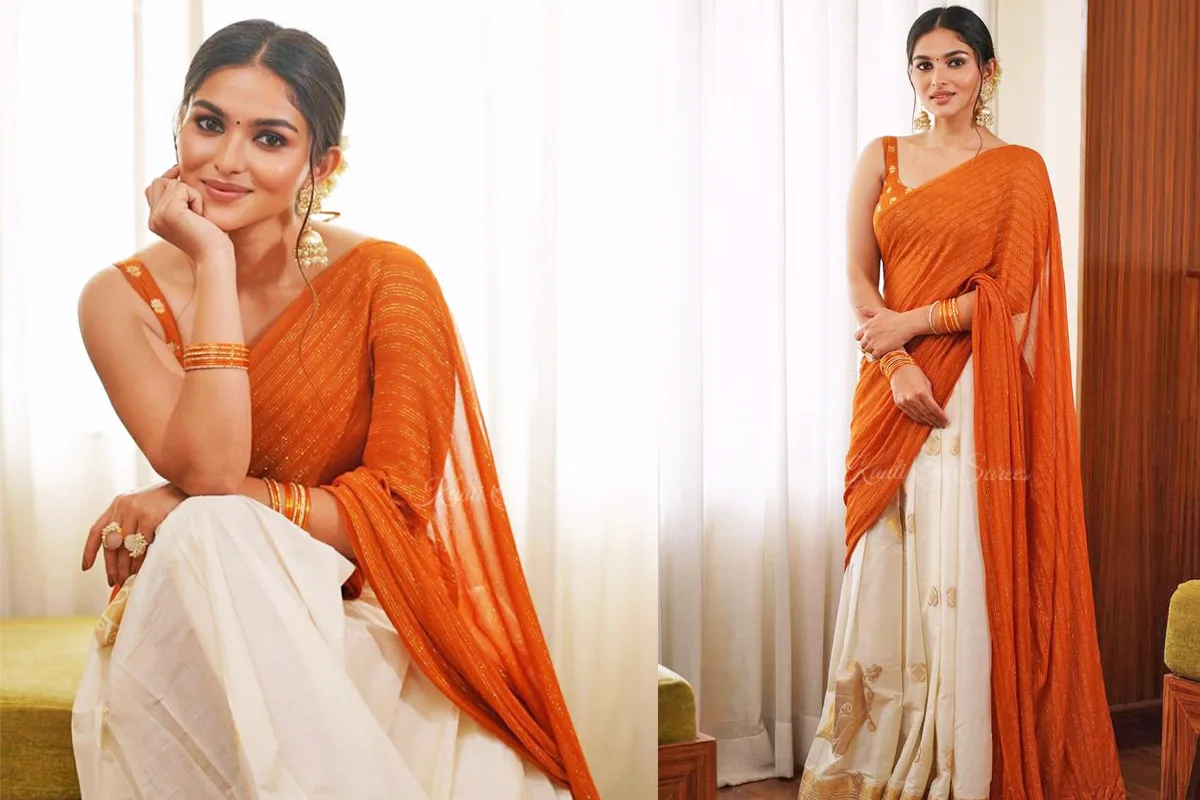 Top 10 Stunning Outfits of Kayadu Lohar That Define Modern Ethnic Glam 6 Kayadu Lohar